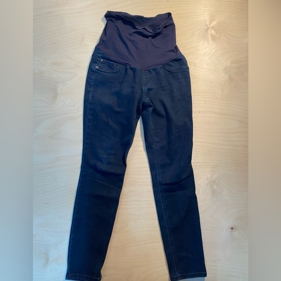 Indigo Blue Maternity Jeans Medium (GN) - Picture 1 of 13